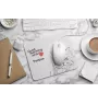 Chat persan - tapis de souris imprimé, tapis de souris personnalisé avec un chat, un gadget unique pour un employé de bureau de la marque Art-Dog