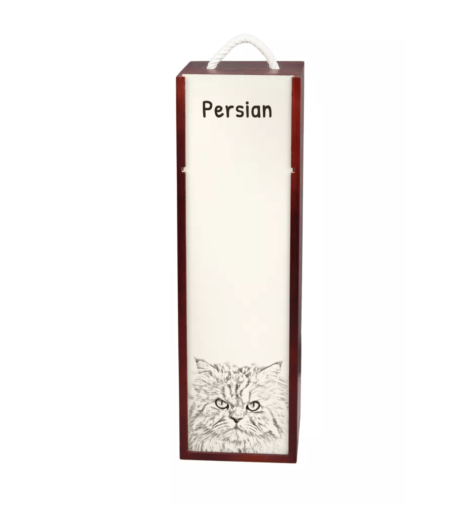 Perski pudełko na wino z kotem Art-Dog