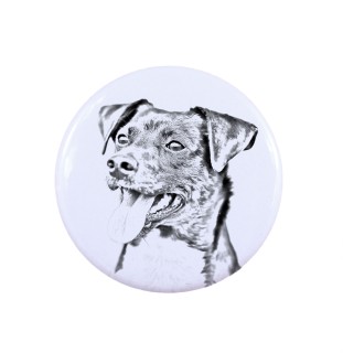 Dänisch-Schwedischer Farmhund, Dansk-Svensk Gårdshund - Damen Schmuck mit dem Bild eines Hundes, handgefertigtes Produkt, Möglichkeit, Ihr eigenes Foto hinzuzufügen, Marke Art-Dog