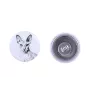 Peterbald - earrings with a beloved cat, own photo, perfect gadget for cat lovers from the Art.-Dog brand.