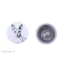 Peterbald - Ohrringe mit geliebter Katze, eigenes Foto, perfektes Accessoire für Katzenliebhaber von der Marke Art.-Dog