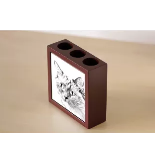 Ragdoll stojak na długopisy z kotem Art-Dog