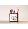 Ragdoll - porte-stylo avec un chat, organiseur de bureau avec impression, décoration de bureau personnalisée de la marque Art-Dog