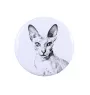 Peterbald pierścionek z kotem mały Art-Dog