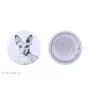 Peterbald przypinka z kotem mała Art-Dog