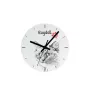 Ragdoll - wall clock with a cat, shelf clock with a print, personalized home decoration from the Art-Dog brand