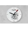 Ragdoll - wall clock with a cat, shelf clock with a print, personalized home decoration from the Art-Dog brand