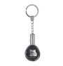 Perserkatze - Fob with cat photo, crystal key ring in gift box, unique gift by Art-Dog brand