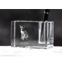 Peterbald penholder kryształowy z kotem Art-Dog
