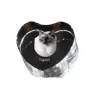 Ragdoll - crystal clock with a picture of a cat, heart-shaped shelf clock, personalized standing clock by Art-Dog brand