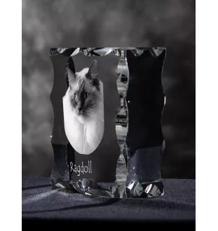 Ragdoll ramka kryształowa z kotem Art-Dog