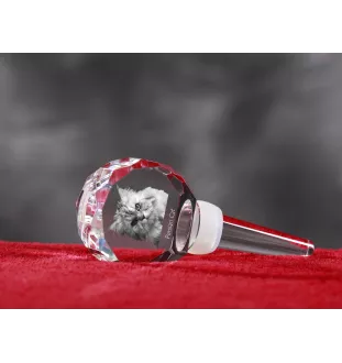 Perski grubszy stopper do wina z kotem Art-Dog