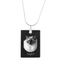 Ragdoll - Crystal pendant with cat, silver necklace with photo, personalised pendant by Art-Dog brand