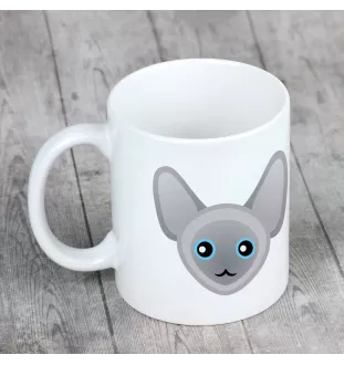 Peterbald - tasse avec graphisme et logo de la marque Art-Dog