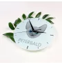 Peterbald - horloge MDF avec graphisme et logo de la marque Art-Dog