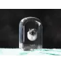 Ragdoll - un cube en cristal avec une photo, une photo de chat dans le cristal, un presse-papiers cubique de la marque Art-Dog
