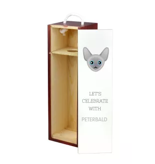 Peterbald - wine box with graphics and the brand name Art-Dog