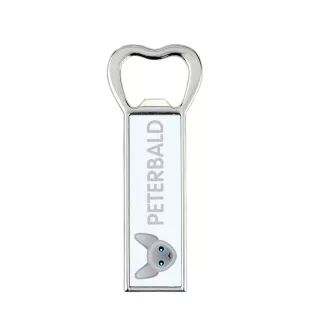 Peterbald - ouvre-bouteille avec graphisme et logo de la marque Art-Dog