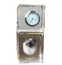 Ragdoll - montre en cristal avec photo, photo de chat dans le cristal, horloge de bureau personnalisée de la marque Art-Dog