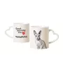 Peterbald - tasse avec un chat, une tasse adorable avec une anse en forme de cœur, un cadeau universel de la marque Art-Dog