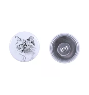 Ragdoll - Ohrringe mit geliebter Katze, eigenes Foto, perfektes Accessoire für Katzenliebhaber von der Marke Art.-Dog