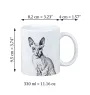 Peterbald - Tasse mit Katze, personalisierte Tasse mit Druck, klassisches Geschenk für jede Marke Art-Dog