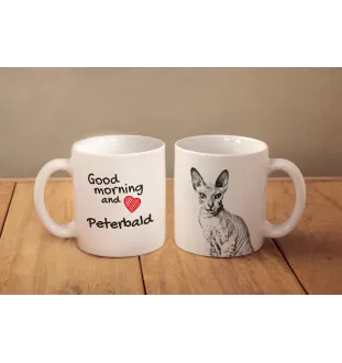 Peterbald - cat mug, personalized mug with print, classic gift for everyone from the Art-Dog brand