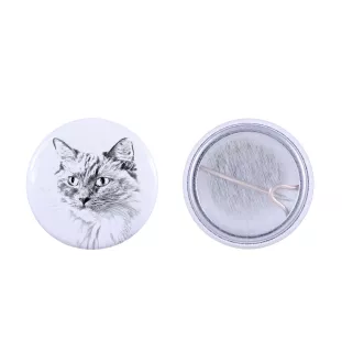 Ragdoll - un accessoire de sac à dos, un badge personnalisé, l'accessoire parfait pour les amoureux des animaux de la marque Art-Dog