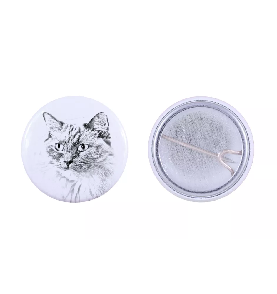 Ragdoll - backpack decoration, personalized badge, perfect gadget for animal lovers by Art-Dog brand