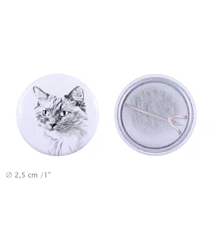 Ragdoll - un accessoire de sac à dos, un badge personnalisé, l'accessoire parfait pour les amoureux des animaux de la marque Art-Dog