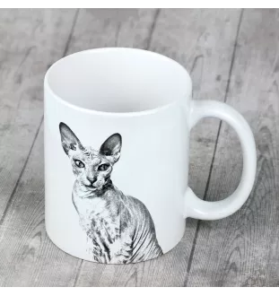 Peterbald kubek z kotem Makes me happy Art-Dog