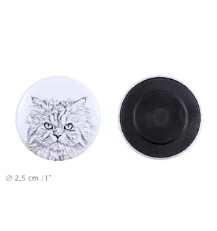 Chat persan - collection de magnets uniques, photo personnelle, marque Art-Dog