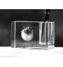 Ragdoll - Stifthalter, Kristallorganizer mit Katzenfoto, einzigartige Schreibtischdekoration der Marke Art-Dog