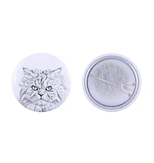 Chat persan - un accessoire de sac à dos, un badge personnalisé, l'accessoire parfait pour les amoureux des animaux de la marque Art-Dog