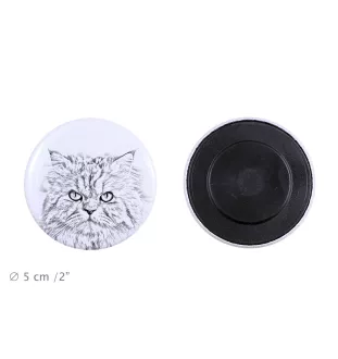 Chat persan - collection de magnets uniques, photo personnelle, marque Art-Dog