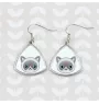 Ragdoll - élégantes boucles d'oreilles en métal en cadeau de la marque Art-Dog