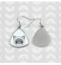 Ragdoll - elegant metal earrings as a gift from the Art-Dog brand