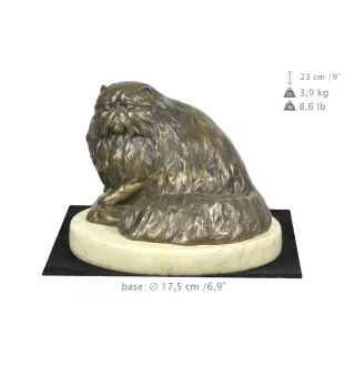 Persian Cat cat statuette, dog silhouette figurine, dog show trophy by Art-Dog