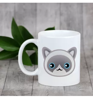 Ragdoll - mug with graphics and the logo of the Art-Dog brand
