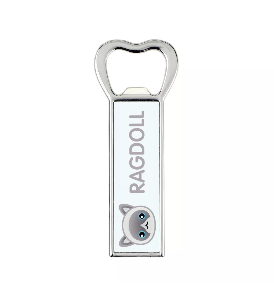 Ragdoll - ouvre-bouteille avec graphisme et logo de la marque Art-Dog