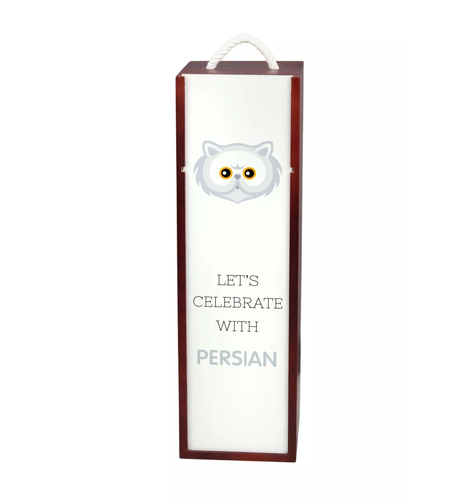 Persian - wine box with graphics and the brand name Art-Dog