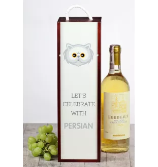 Perser - Weinkiste mit Grafik und Aufschrift der Marke Art-Dog