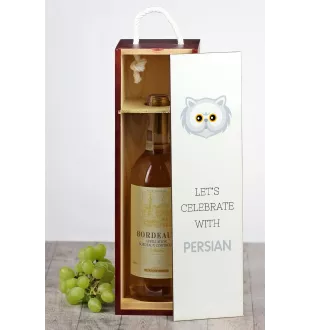 Persian - wine box with graphics and the brand name Art-Dog