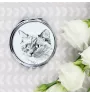 Ragdoll - pocket mirror with a cat, personalized mirror for a purse, compact mirror with Art-Dog brand print
