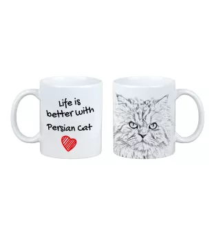 Perser - Tasse mit Katze, Tasse mit Bild, personalisiertes Geschenk der Marke Art-Dog
