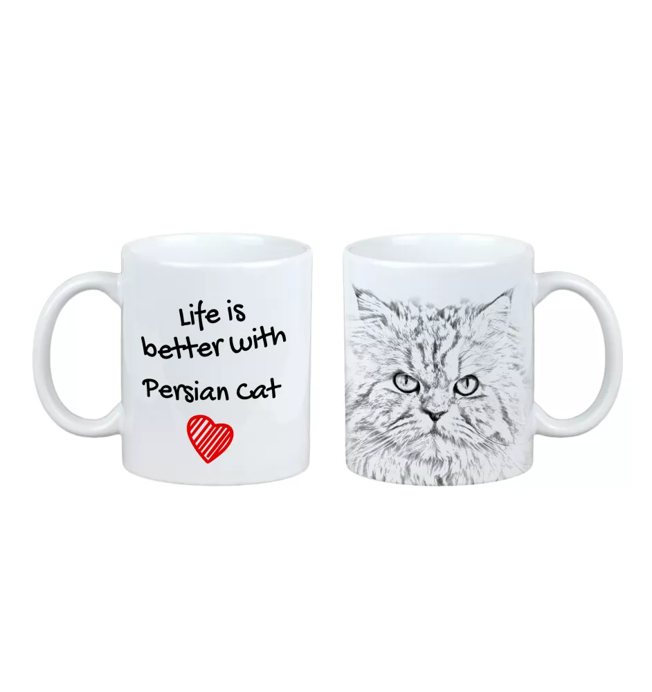 Perser - Tasse mit Katze, Tasse mit Bild, personalisiertes Geschenk der Marke Art-Dog