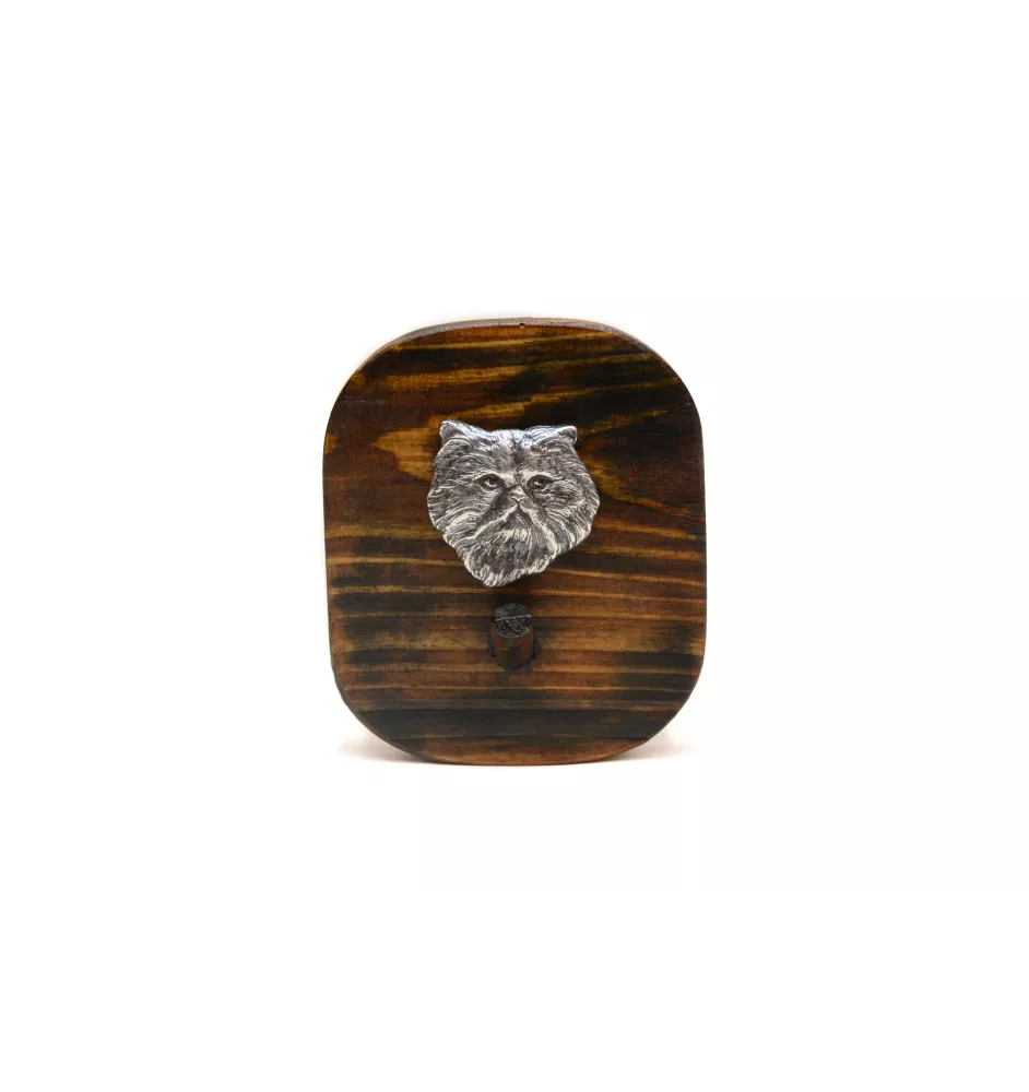 Chat persan - porte-laisse, porte-médailles avec chat, crochet à clés de la marque Art-Dog