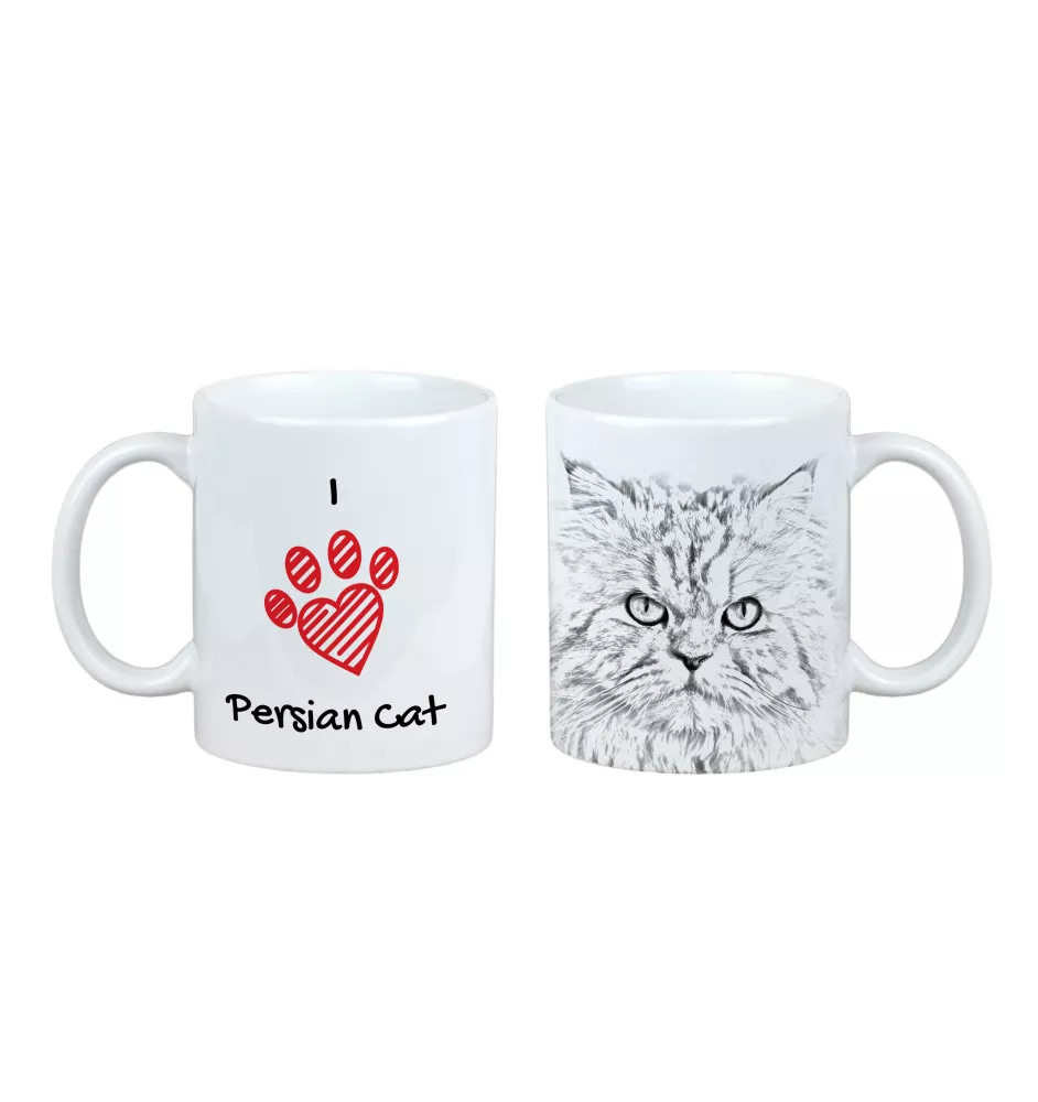 Persian - cup with a cat, cute cup with graphics, a gift with your photo from the Art-Dog brand