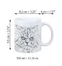 Perser - Tasse mit Katze, entzückende Tasse mit Grafik, Geschenk mit Ihrem Foto von der Marke Art-Dog