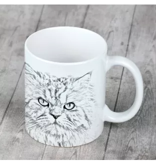 Persian - cup with a cat, cute cup with graphics, a gift with your photo from the Art-Dog brand